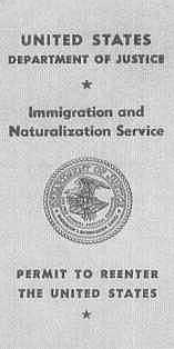 Returning Residency Permit Photograph-Cover